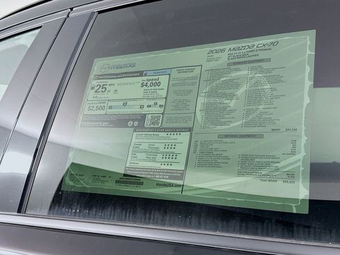 New 2026 MAZDA CX-70 3.3 Turbo S w/ Premium Package image 12