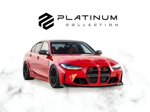 Used 2023 BMW M3 Competition w/ M Carbon Exterior Package AWD/4WD image 1