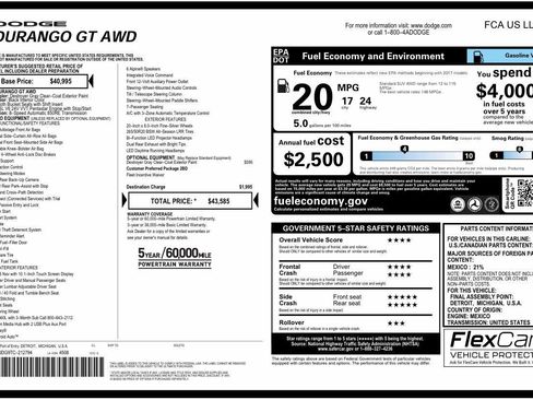 Used 2026 Dodge Durango GT AWD/4WD image 4