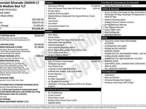 Used 2023 Chevrolet Silverado 2500 LT w/ Midnight Edition image 8