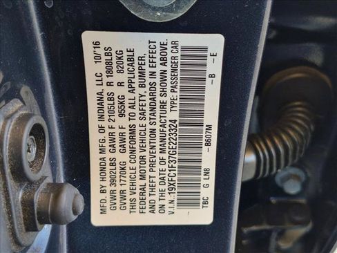 Used 2016 Honda Civic EX-T image 25
