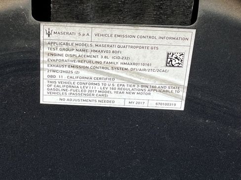 Used 2017 Maserati Quattroporte GTS GranSport image 21