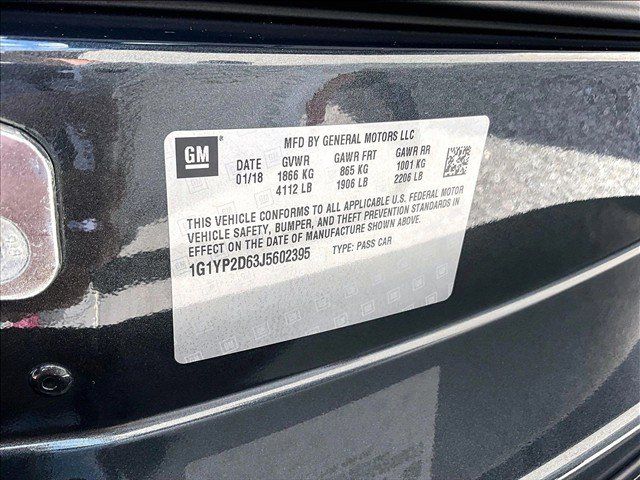 Used 2018 Chevrolet Corvette Z06 RWD image 30
