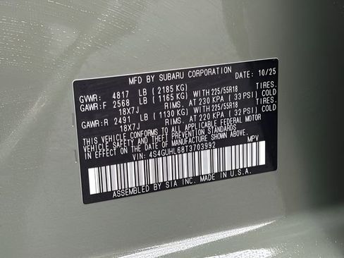 New 2026 Subaru Crosstrek 2.5i Limited image 30