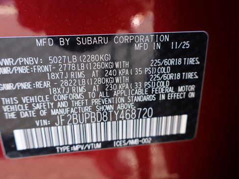 New 2026 Subaru Outback Premium image 24