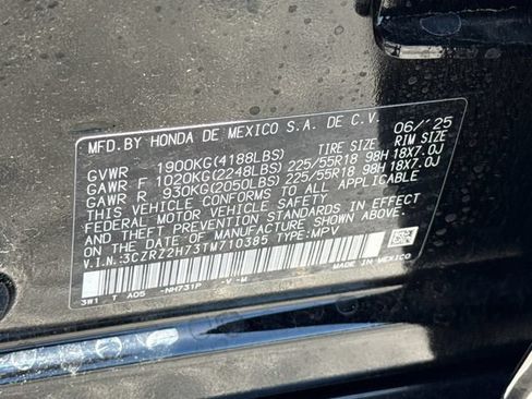 Used 2026 Honda HR-V EX-L image 40