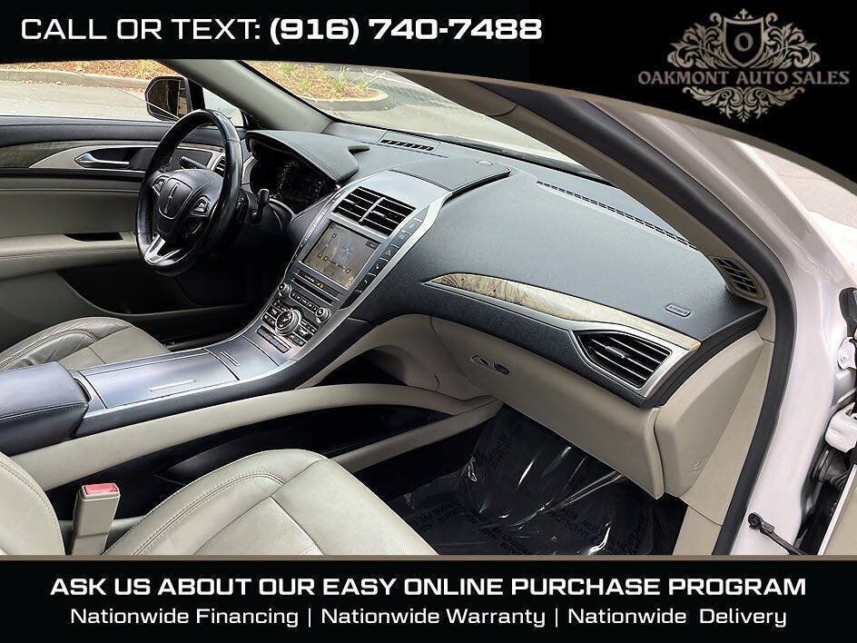 Used 2017 Lincoln MKZ Reserve w/ Technology Package FWD image 11
