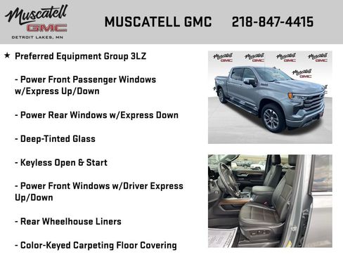 Used 2023 Chevrolet Silverado 1500 High Country w/ Technology Package AWD/4WD image 12
