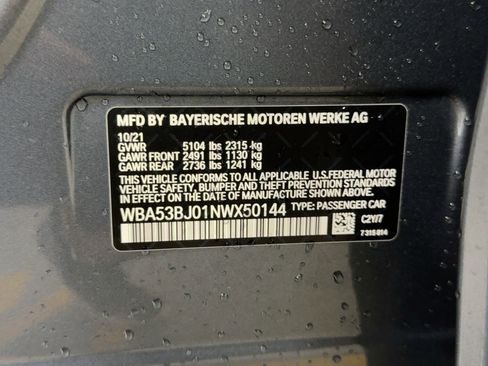 Used 2022 BMW 540i w/ M Sport Package image 20