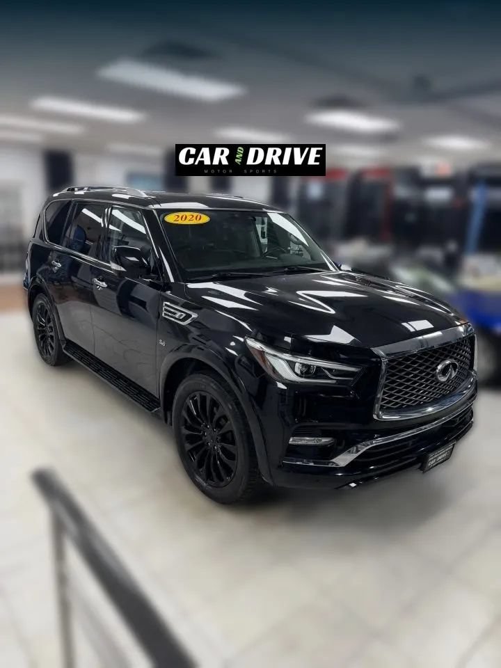 Used 2020 INFINITI QX80 Luxe w/ Proassist Package AWD/4WD image 3