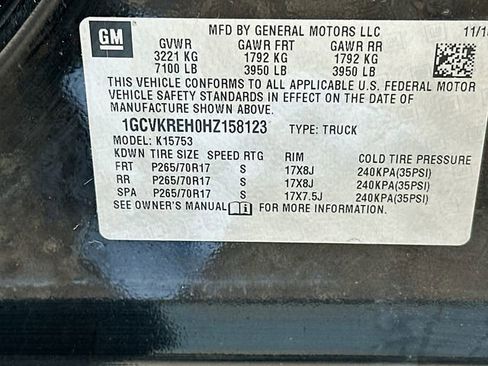 Used 2017 Chevrolet Silverado 1500 LT w/ All Star Edition AWD/4WD image 33