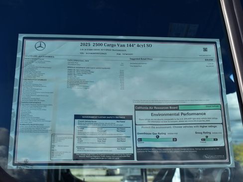 New 2025 Mercedes-Benz Sprinter 2500 image 33