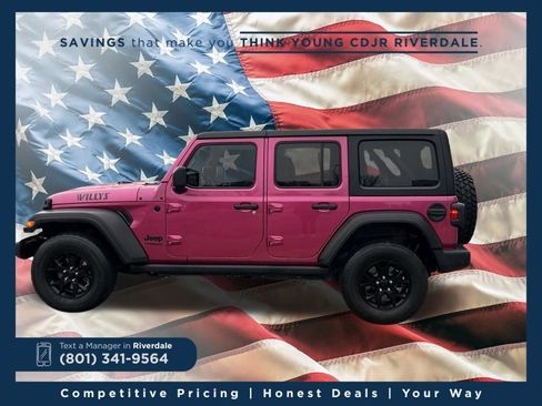 Used 2022 Jeep Wrangler Unlimited Willys image 10