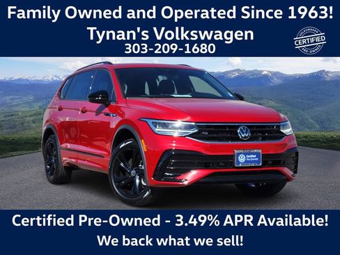 Certified 2024 Volkswagen Tiguan SE R-Line w/ MDO Package, Two-Row AWD/4WD image 1