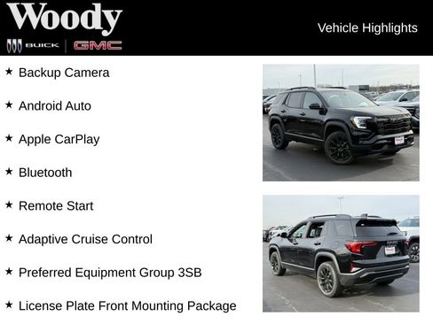 New 2026 GMC Terrain Elevation w/ Black Edition AWD/4WD image 3