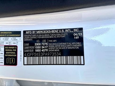 Certified 2023 Mercedes-Benz GLS 450 4MATIC w/ AMG Line Exterior image 30