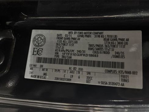 Used 2015 Ford F150 XLT image 39