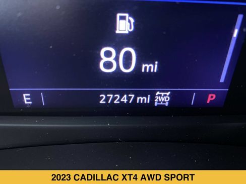 Certified 2023 Cadillac XT4 Sport AWD/4WD image 4