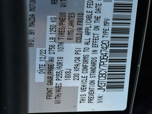 Used 2023 MAZDA CX-9 Touring image 30