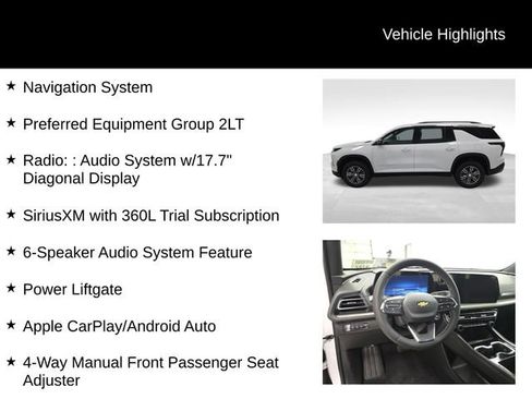 New 2026 Chevrolet Traverse LT image 27