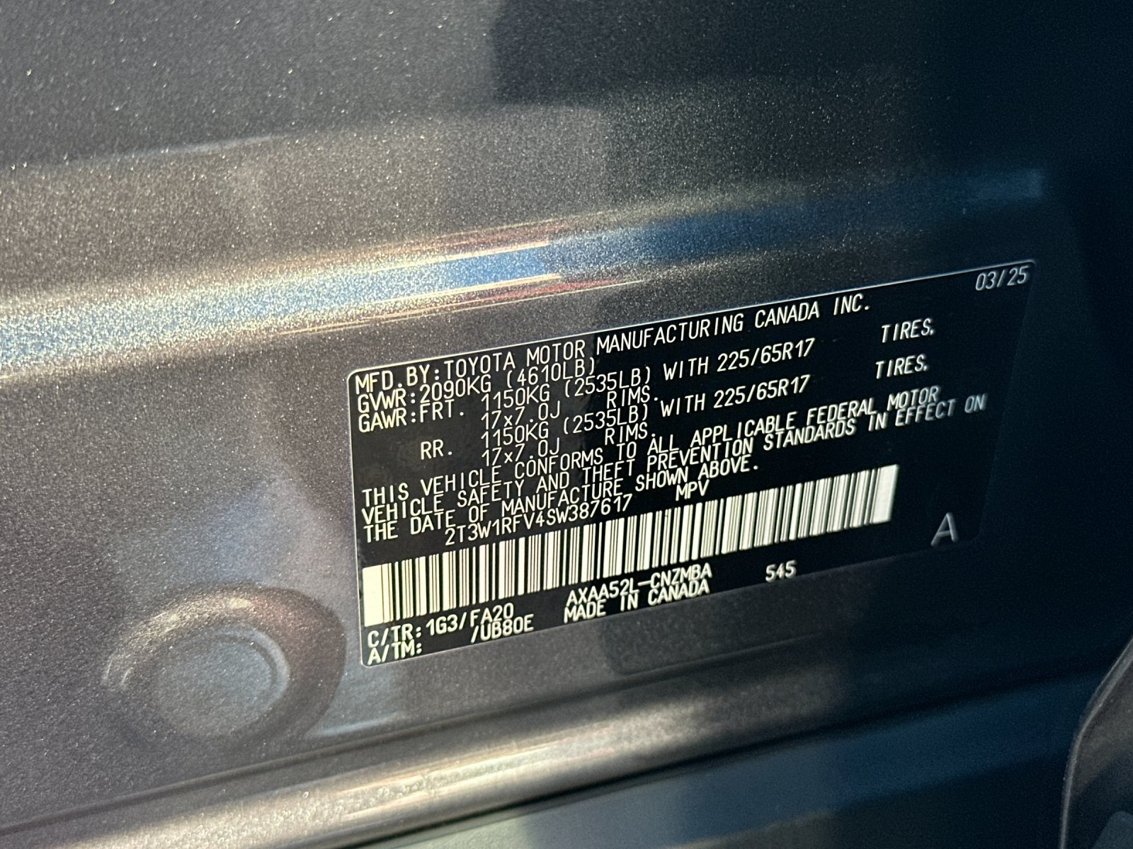 Used 2025 Toyota RAV4 XLE FWD image 26