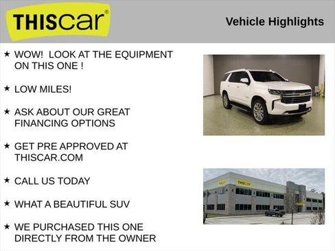 Used 2021 Chevrolet Tahoe LT w/ Rear Media and Nav Package RWD image 10
