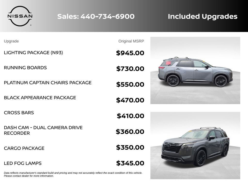 Certified 2024 Nissan Pathfinder Platinum w/ Lighting Package (N93) AWD/4WD image 8
