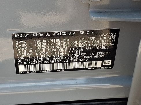 Used 2024 Honda HR-V Sport image 26