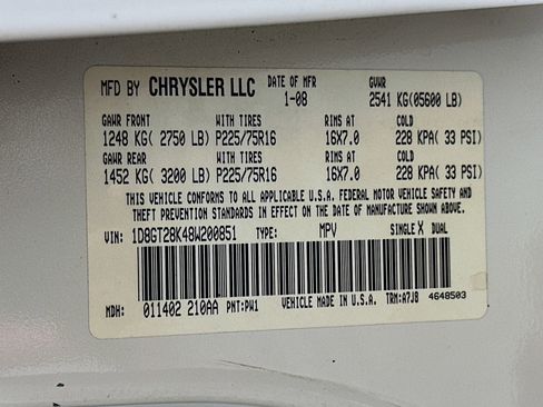 Used 2008 Dodge Nitro SXT RWD image 12