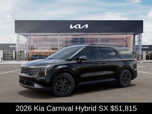 New 2026 Kia Carnival SX w/ SX Dark Edition Package FWD image 4