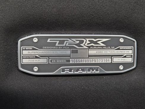 Used 2023 RAM 1500 TRX w/ TRX Level 2 Equipment Group AWD/4WD image 26