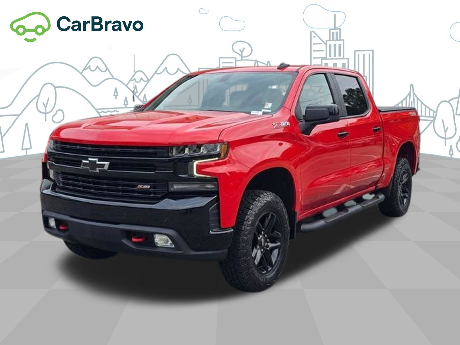 Certified 2021 Chevrolet Silverado 1500 LT Trail Boss w/ Convenience Package II AWD/4WD image 1