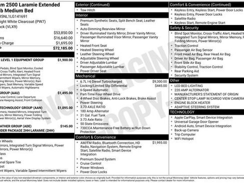 Used 2020 RAM 2500 Laramie image 29