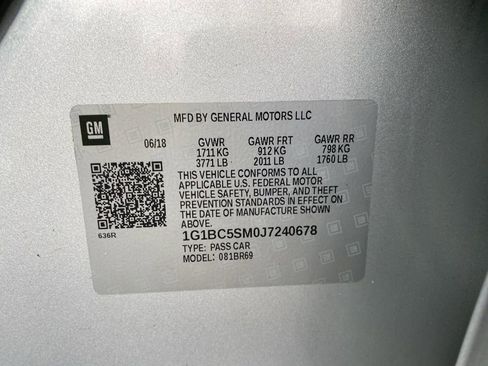 Used 2018 Chevrolet Cruze LS image 14