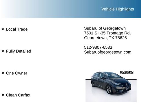 Used 2015 Honda Fit EX image 9