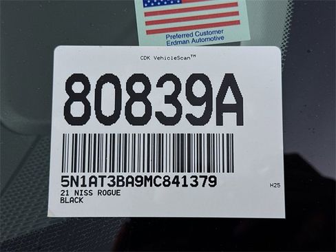 Certified 2021 Nissan Rogue SV image 31