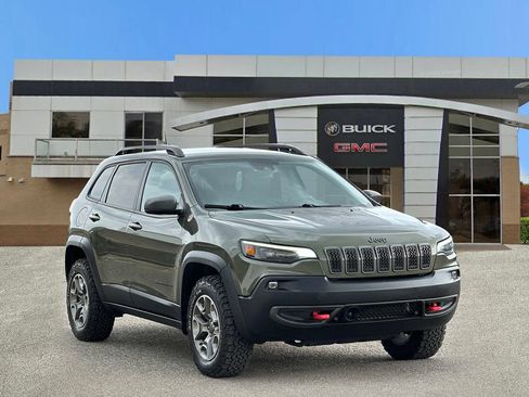 Used 2021 Jeep Cherokee Trailhawk AWD/4WD image 8