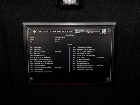 Used 2024 Ferrari 296 GTS image 50