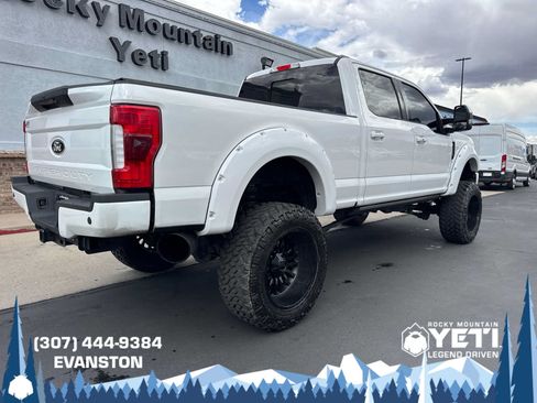 Used 2018 Ford F350 Lariat w/ Lariat Ultimate Package AWD/4WD image 3