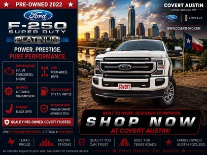 Used 2022 Ford F250 Platinum w/ FX4 Off-Road Package