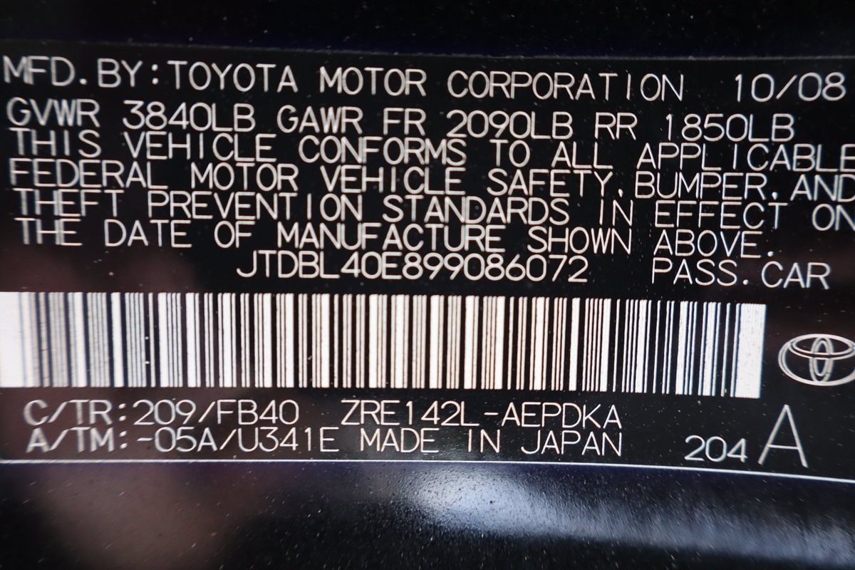 Used 2009 Toyota Corolla FWD image 43