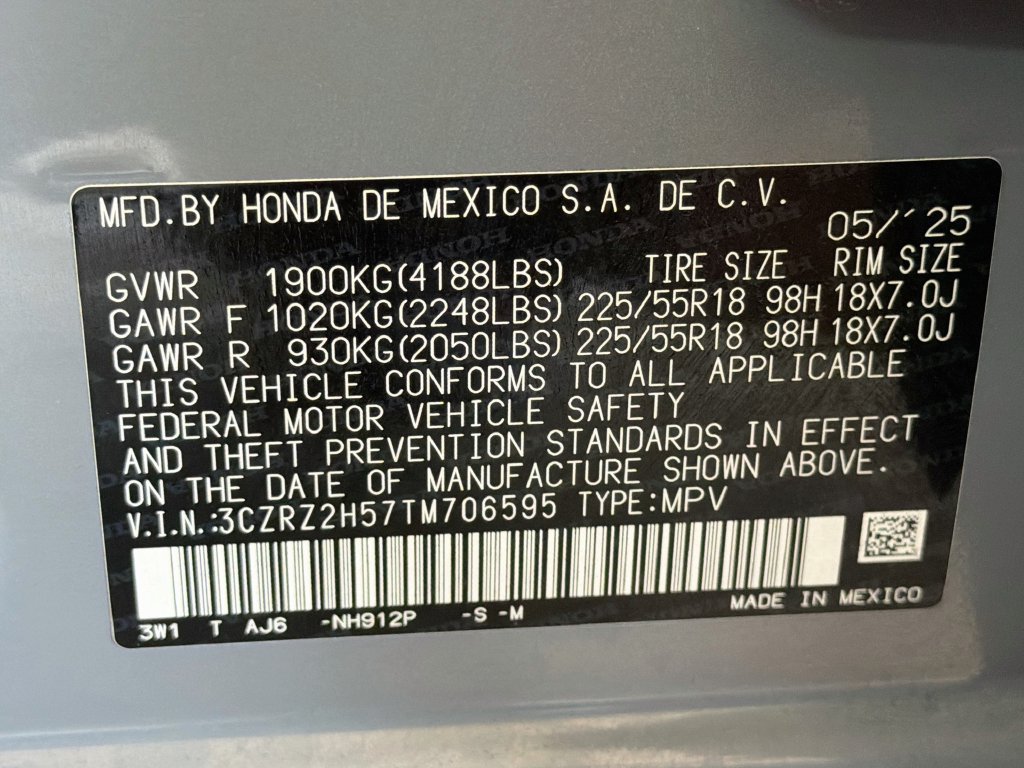 Used 2026 Honda HR-V Sport image 37