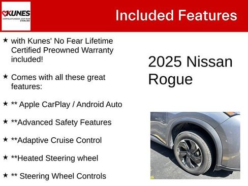 Used 2025 Nissan Rogue SV AWD/4WD image 4