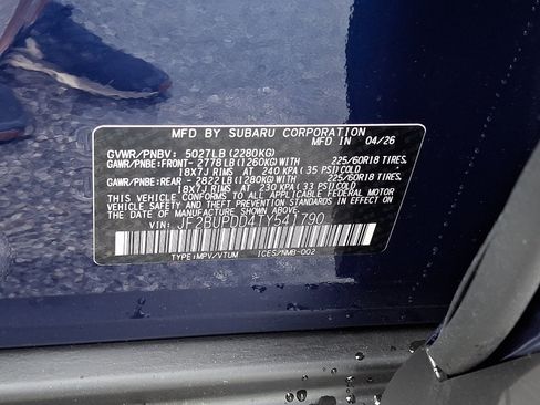 New 2026 Subaru Outback Limited AWD/4WD image 13
