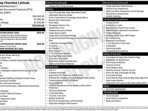 Used 2019 Jeep Cherokee Latitude w/ Cold Weather Group image 6