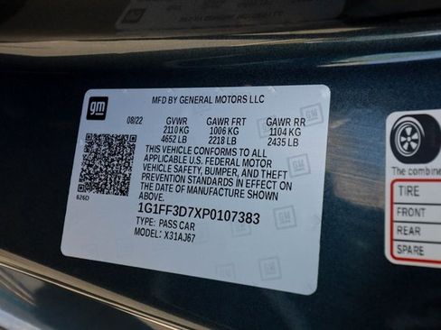 Used 2023 Chevrolet Camaro LT w/ RS Package image 87