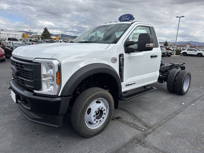 New 2026 Ford F550 4x4 Regular Cab Super Duty w/ Snow Plow Prep Package