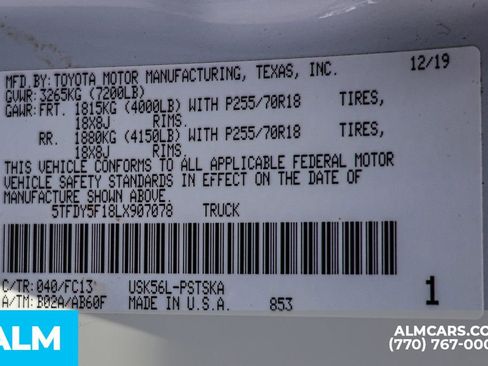 Used 2020 Toyota Tundra SR5 image 58