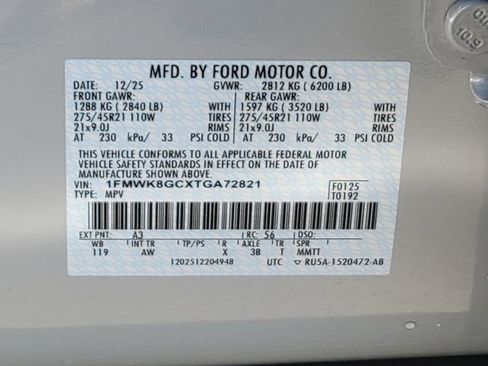 New 2026 Ford Explorer ST w/ Sun And Sound Package image 13