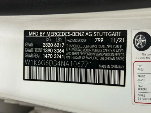Used 2022 Mercedes-Benz S 500 4MATIC image 53